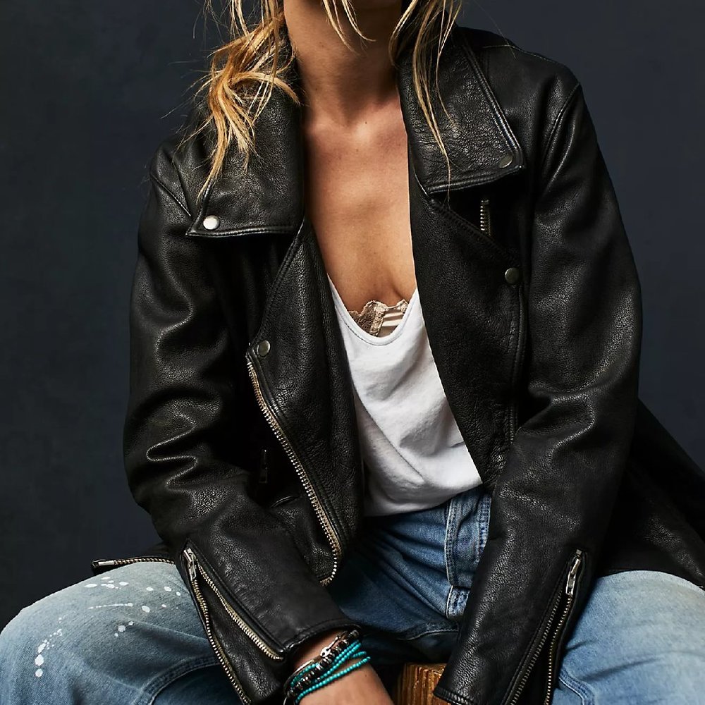 We The Free Jealousy Leather Moto Jacket